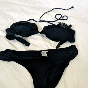 Navy abercrombie bikini